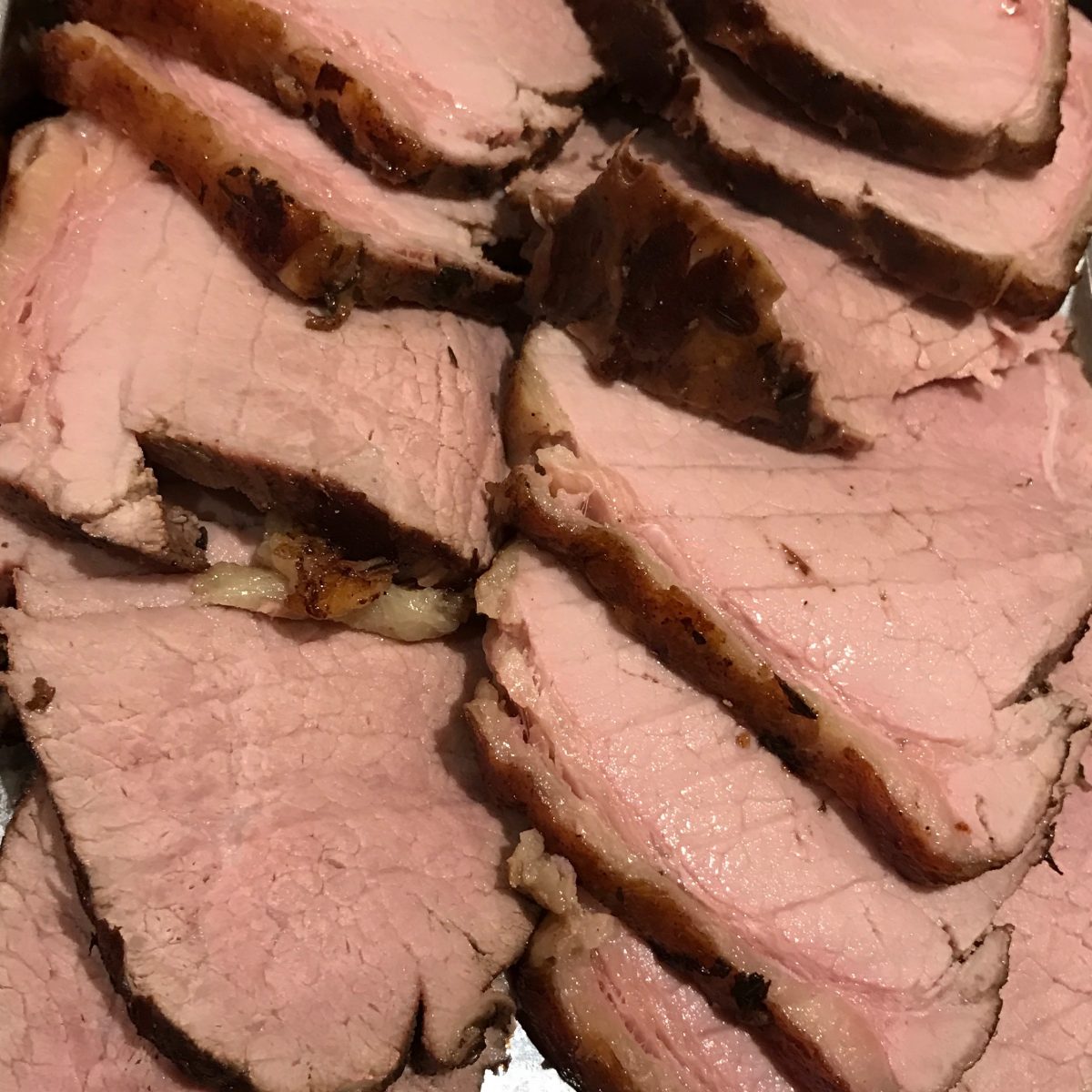 30-hour Sous Vide Whole Beef Eye of Round Roast