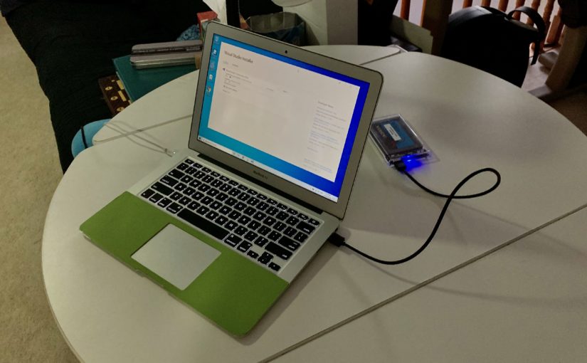 MacBook with Windows on External SSD